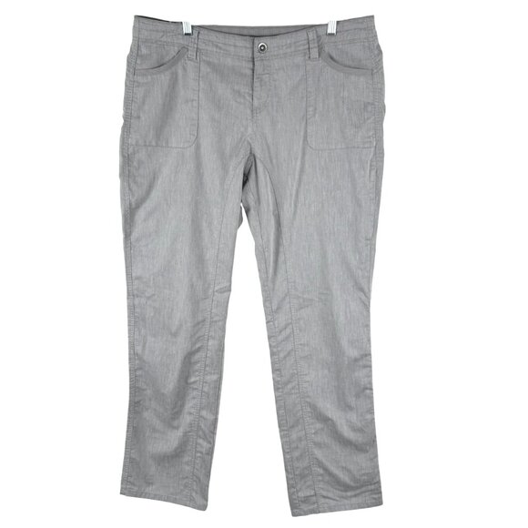 Kuhl Cabo Pant Womens Size 16 Gray Cotton Polyester Linen Outdoor PT-2636 - Picture 1 of 11